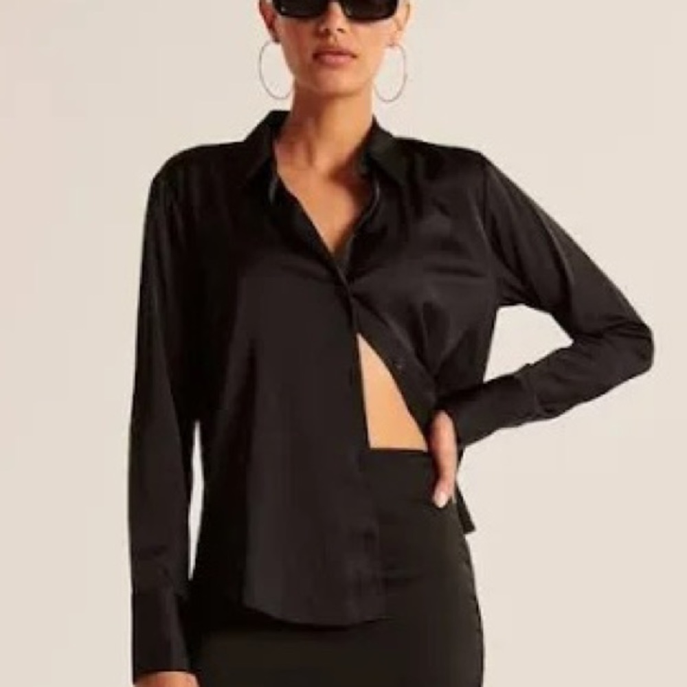 Abercrombie Satin Shirt